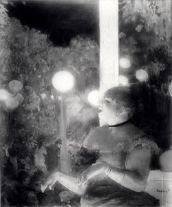 Le Café-Concert, ou Le Chant du Chien, 1875-77 - Edgar Degas